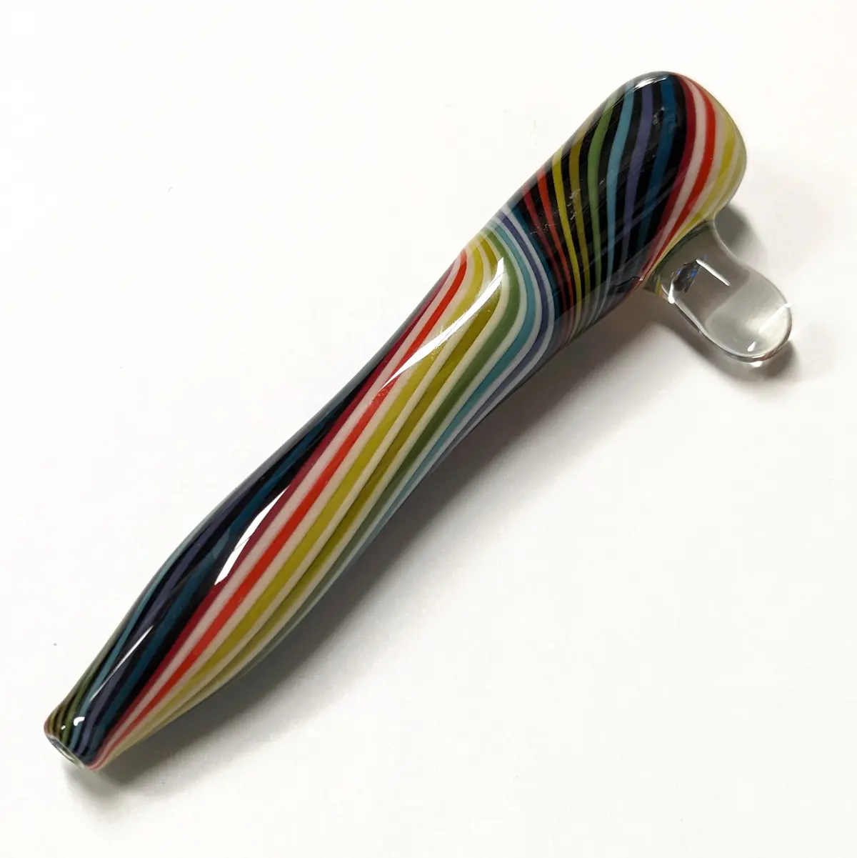 Quasiboro Rainbow Chillum W/Opal 1