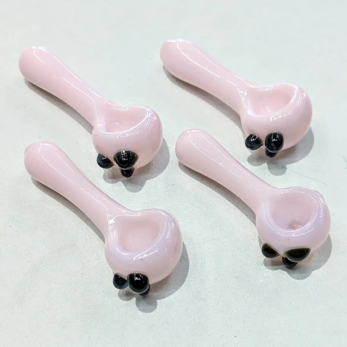 Tgm Glass Pink Spoons 1