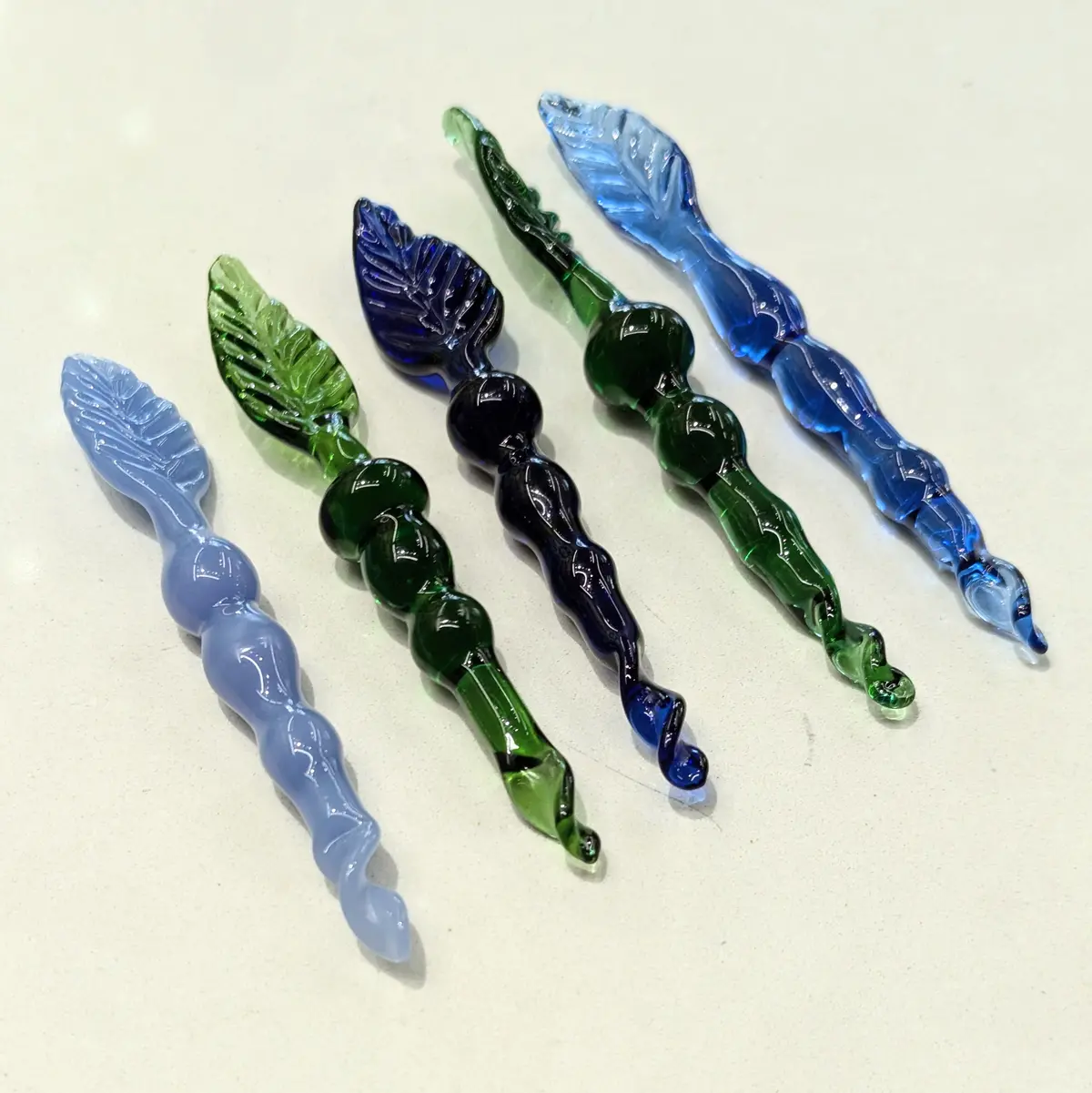 Tgm Glass Leaf Dabbers 1