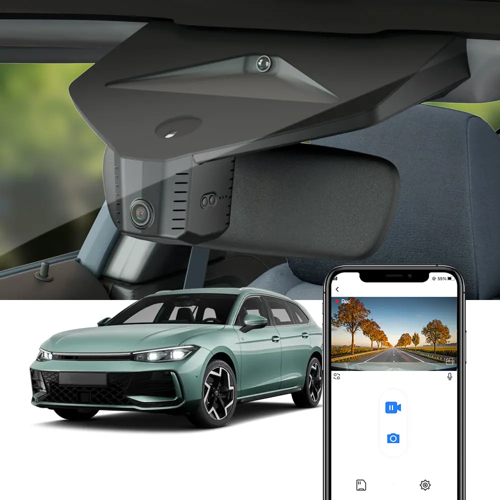 Fitcamx Dash Cam For Volkswagen Vw Passat B9 2024-2026 1