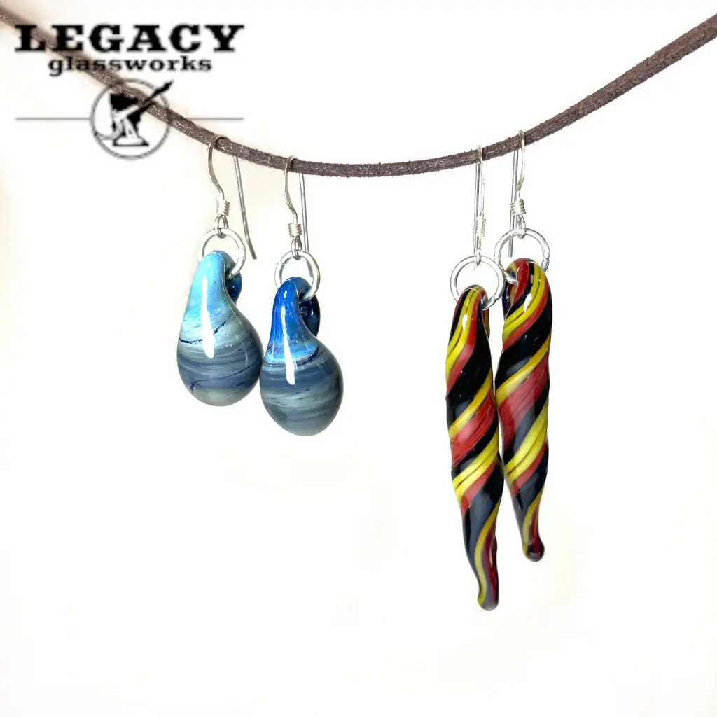 Peoples Pendies Glass Earrings 1