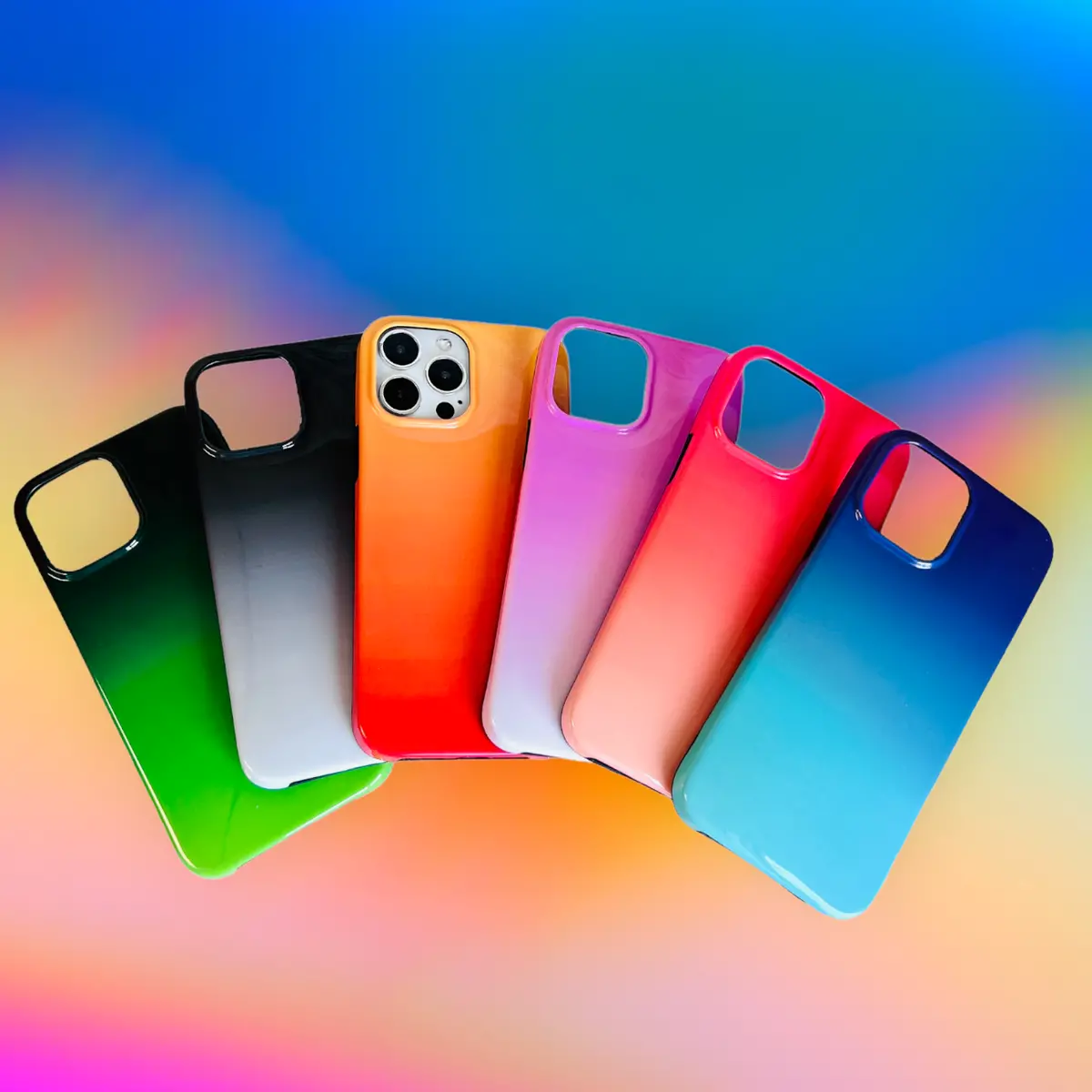 Ombre  Case For Iphone Multiple Colors Available 1