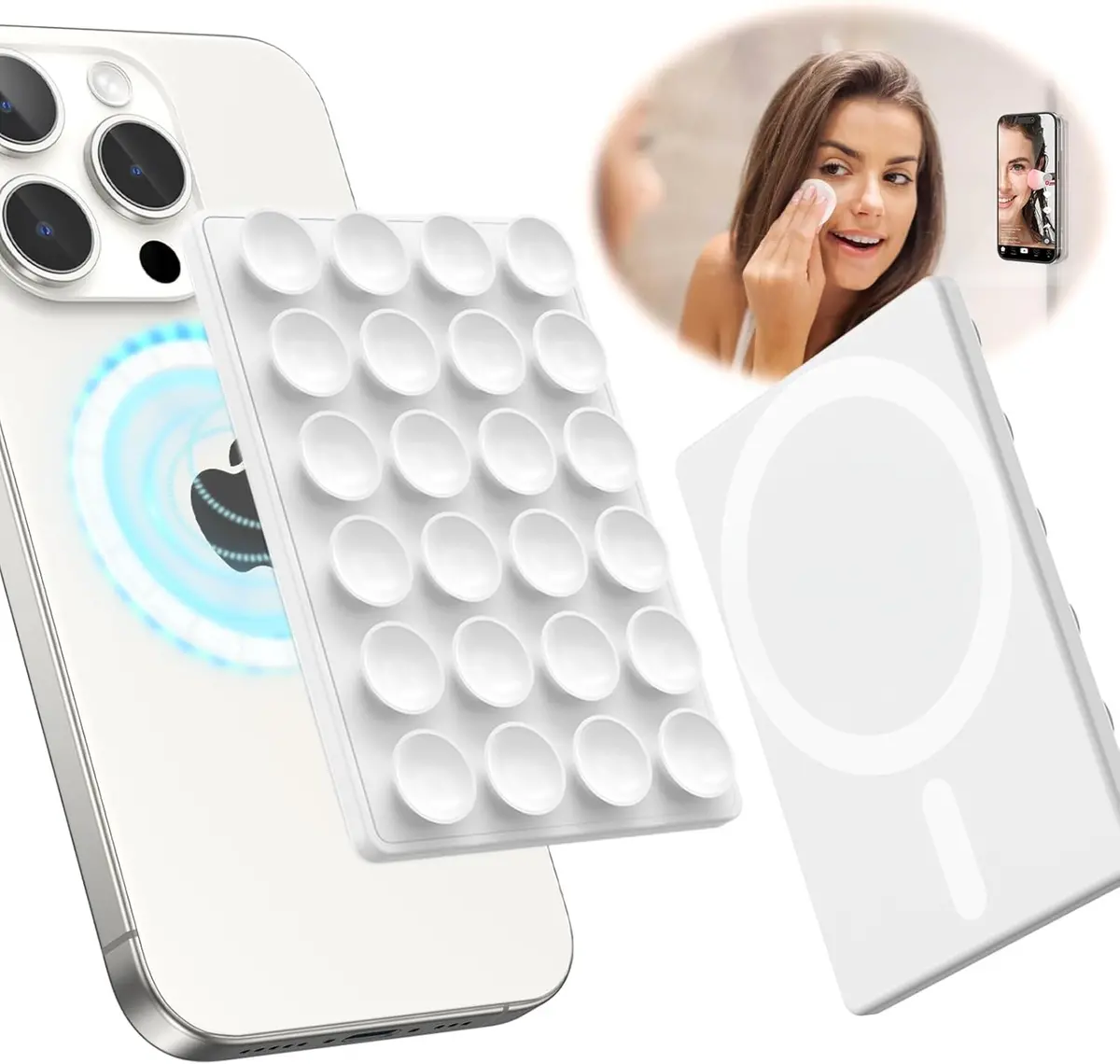 Stick With Me Magnetic Suction Cup Phone Mount 1