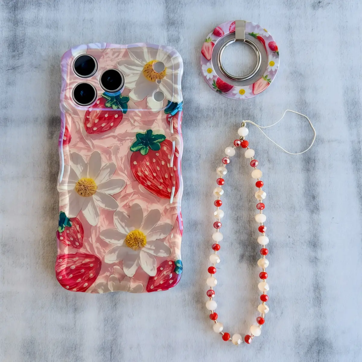 Berry Cute Blooms Iphone Matching Set 1