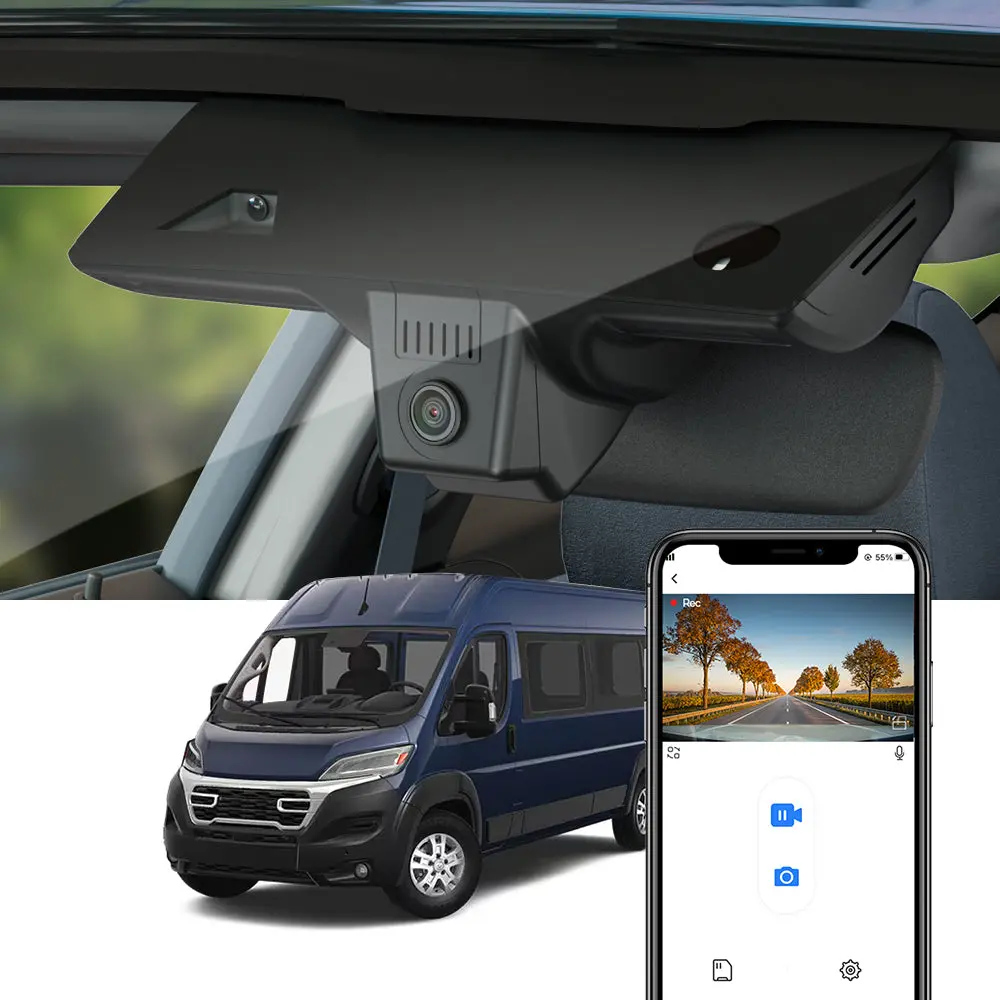 Fitcamx Dash Cam For Ram Promaster 2024 2025 1