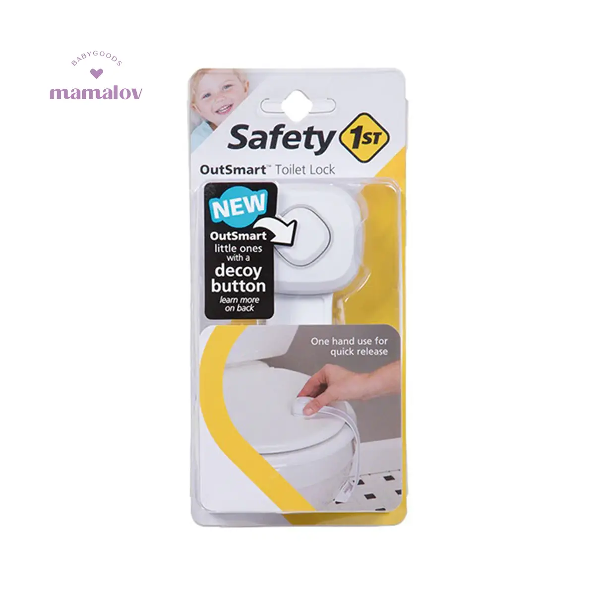 Seguro Inteligente Para Tapa De Baño - Hs288 Safety 1St 1