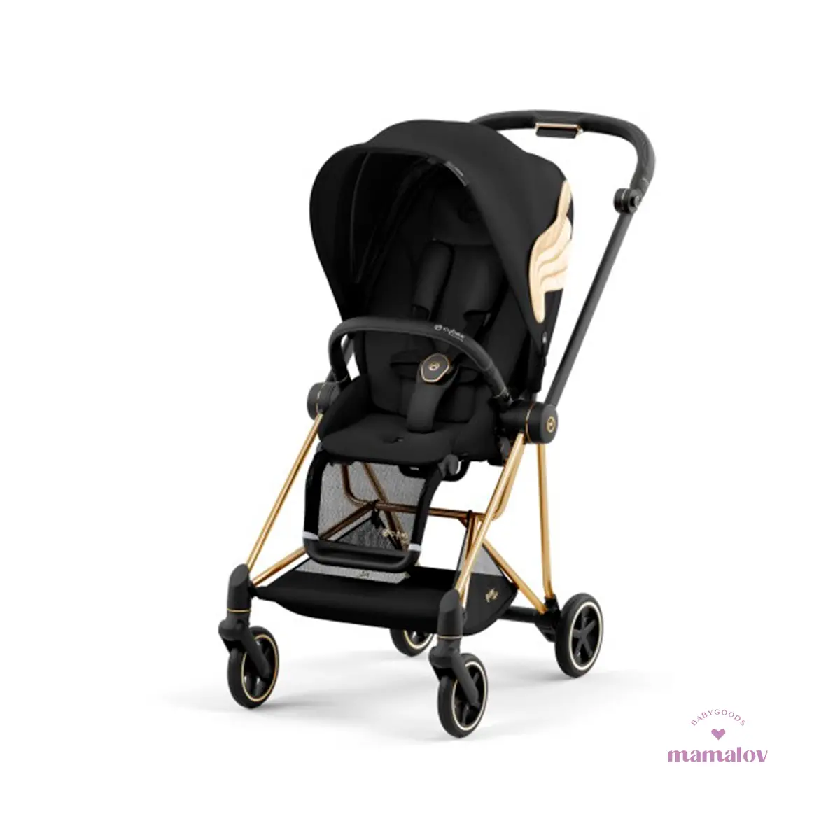 Mios 3 Stroller Jeremy Scott Wings - Black Cybex 1