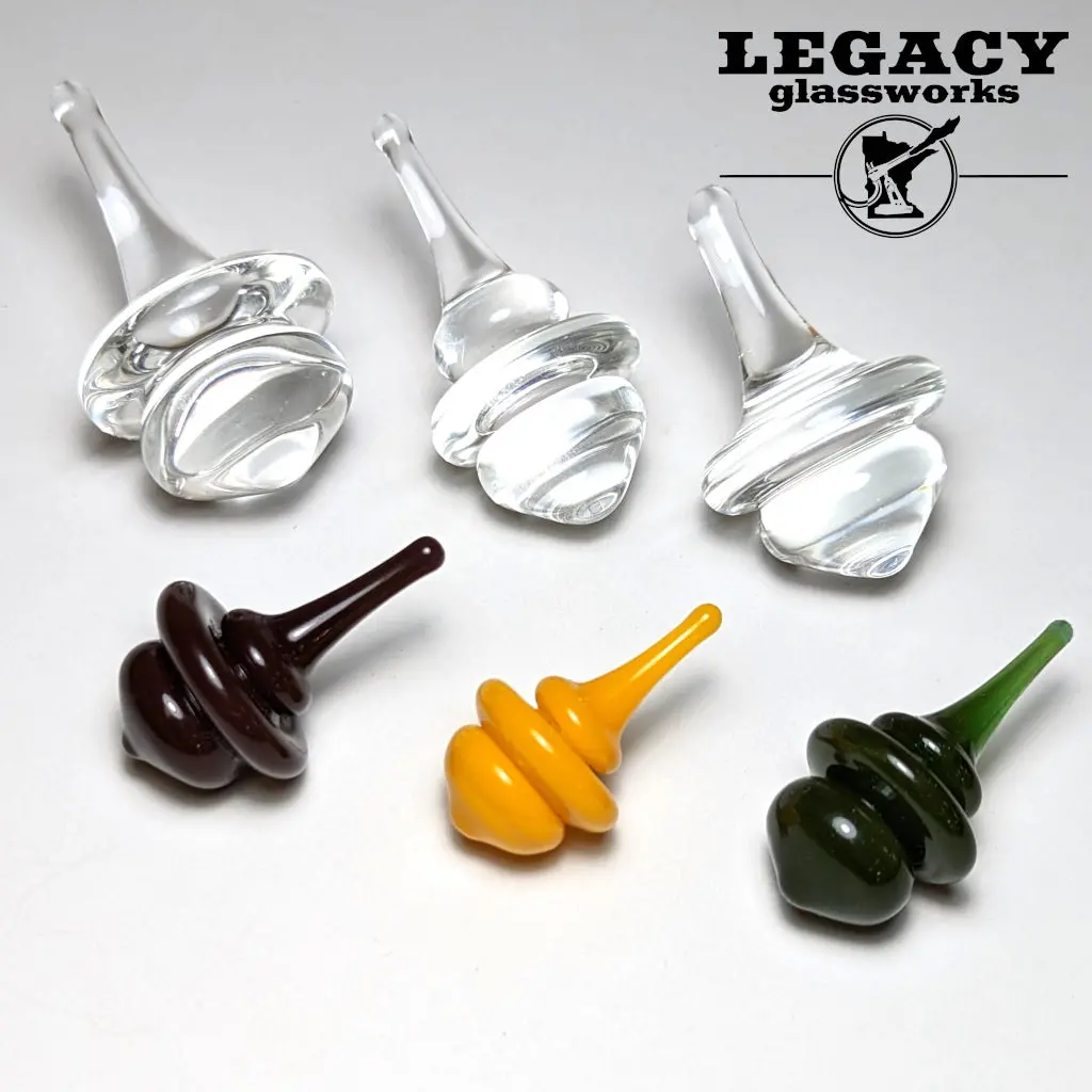 Quasiboro Glass Spinning Tops 1