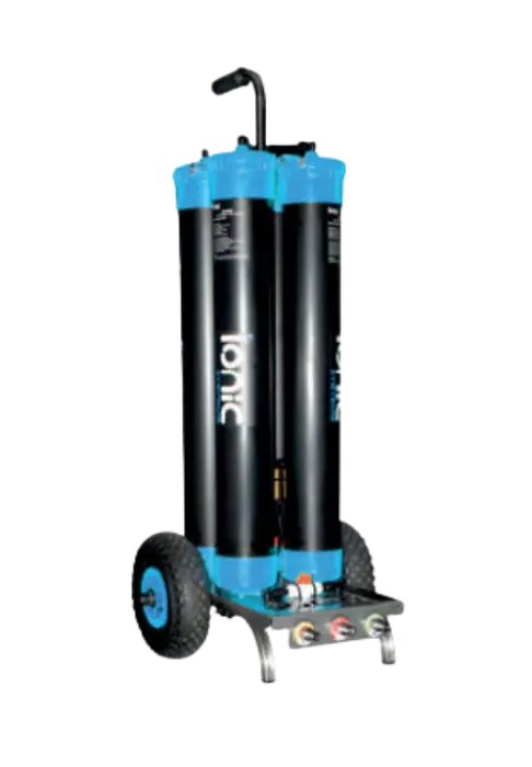 Ionic Systems Standard Quattro System (Polymer Housings, Non-Pumped) - Portable Professional Window Cleaning Cart 1