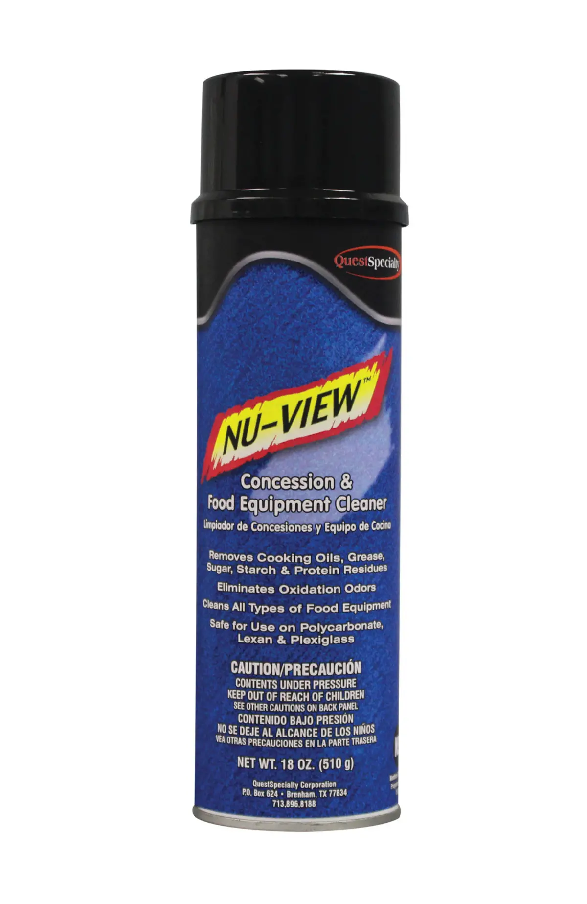 Questspecialty - Nu-View Concession & Food Equipment Cleaner - 18Oz - 20301 1