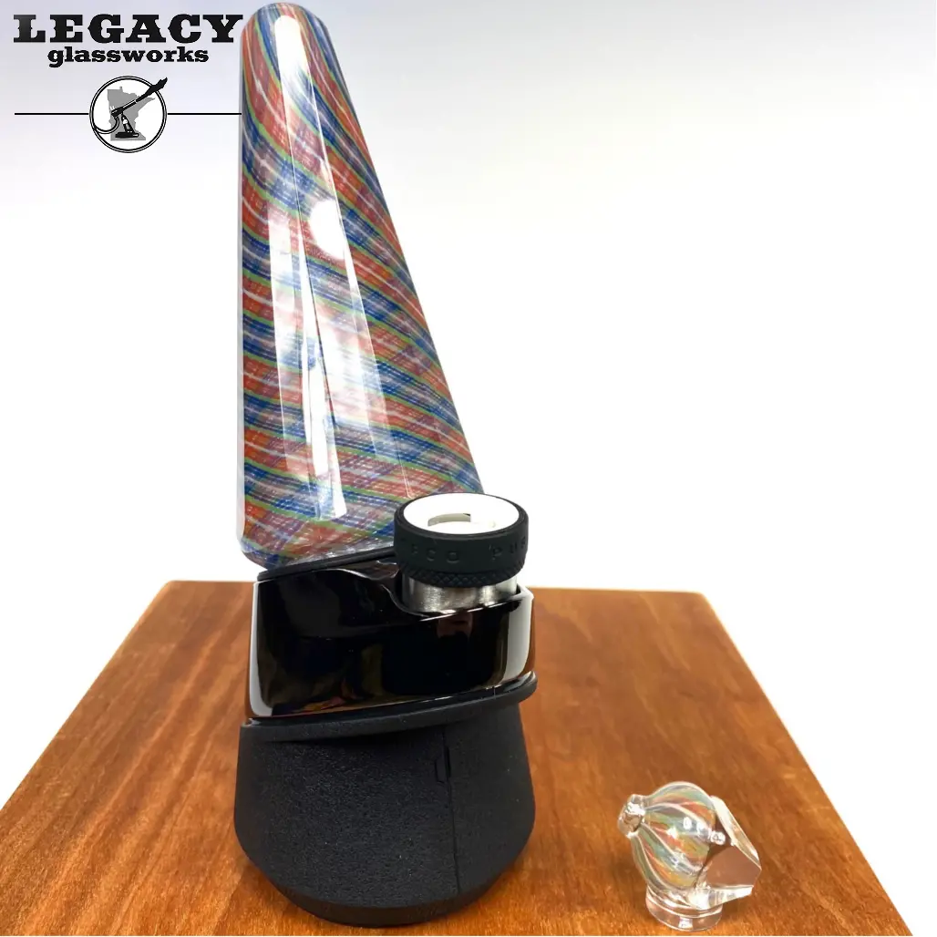 Robo Glass Reticello Faceted Peak Top 1