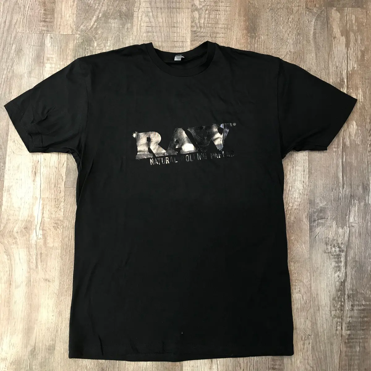 Raw Sparkly Black Shirt 1