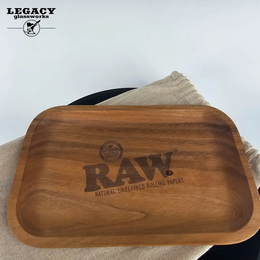 Raw Wood Rolling Tray 1