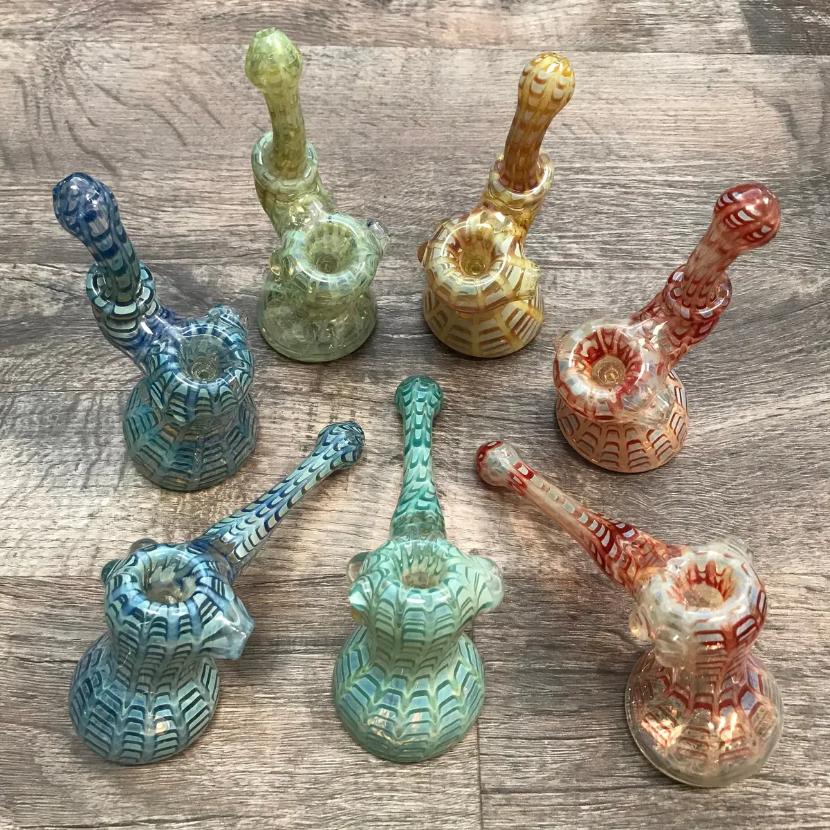Ray Mondy Fumed & Raked Bubblers 1