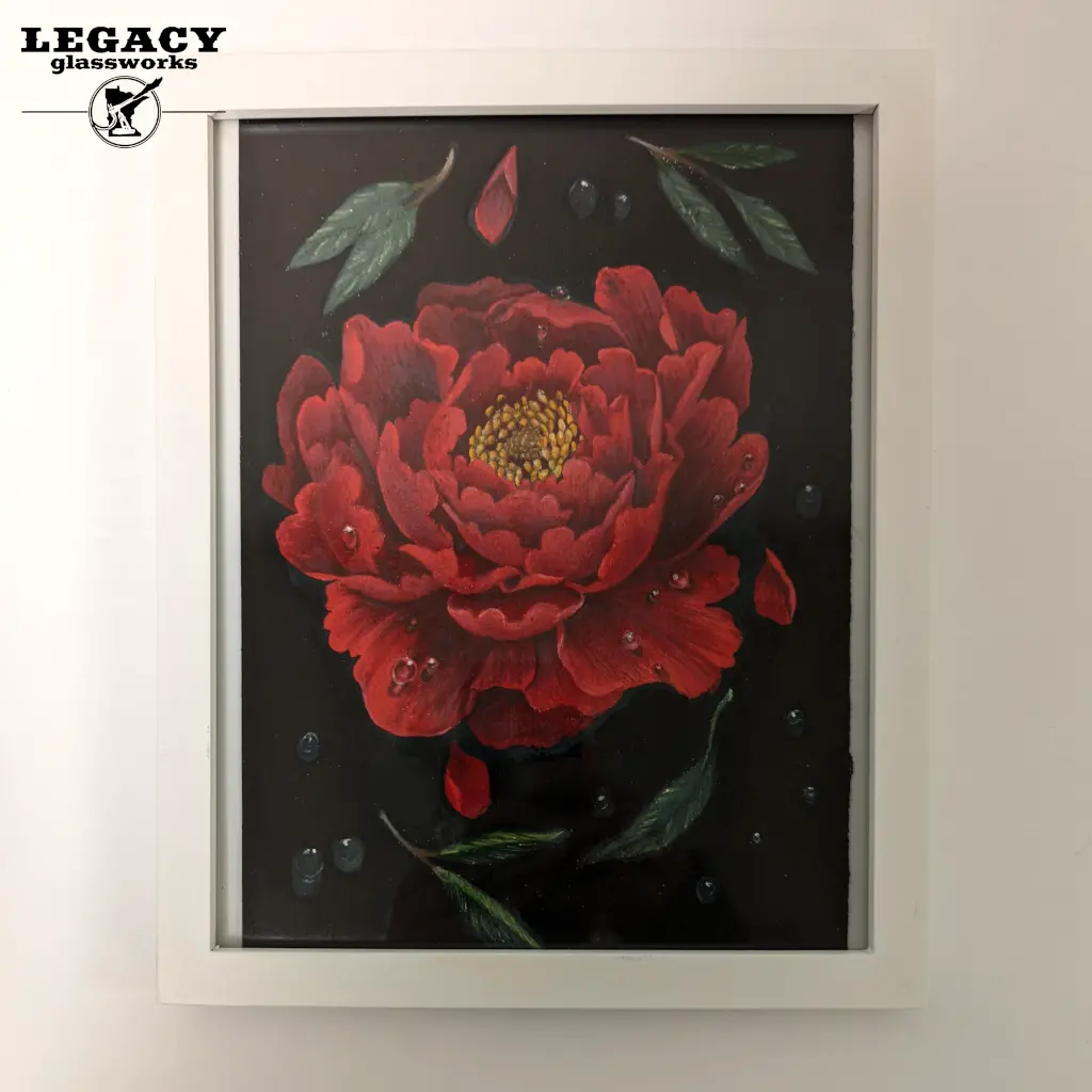 Rikki Peony Pencilled Wall Art 1