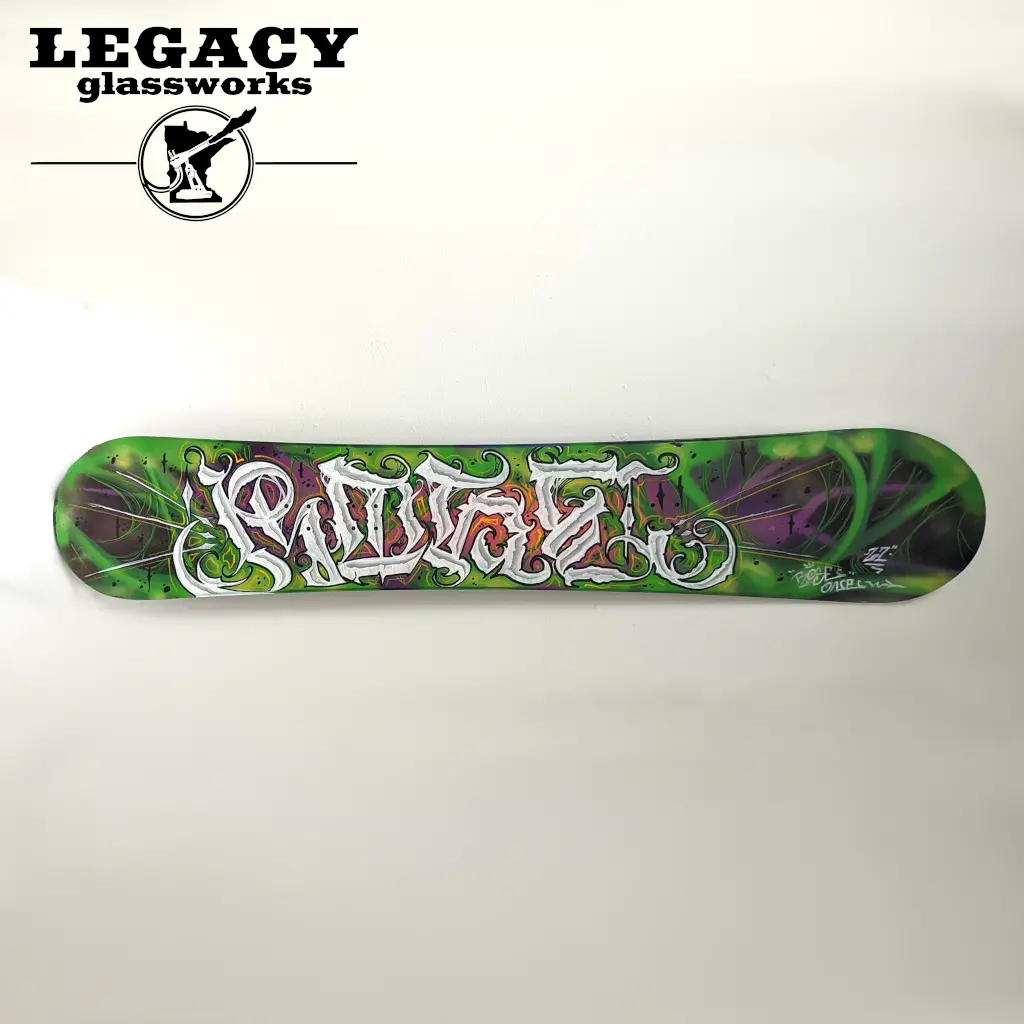 Rose One "Toxic" Painted Snowboard 1