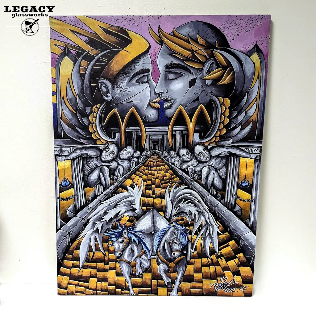 Rose One "Twin Flames" Print 1