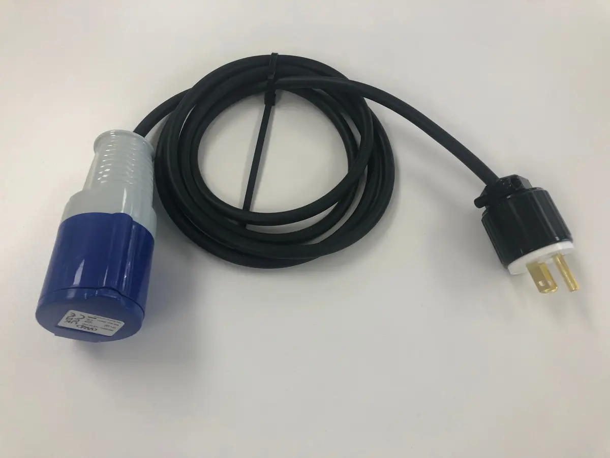 Ionic Systems Female Plug 2M Wiring & 2 Pin Us Plug 1