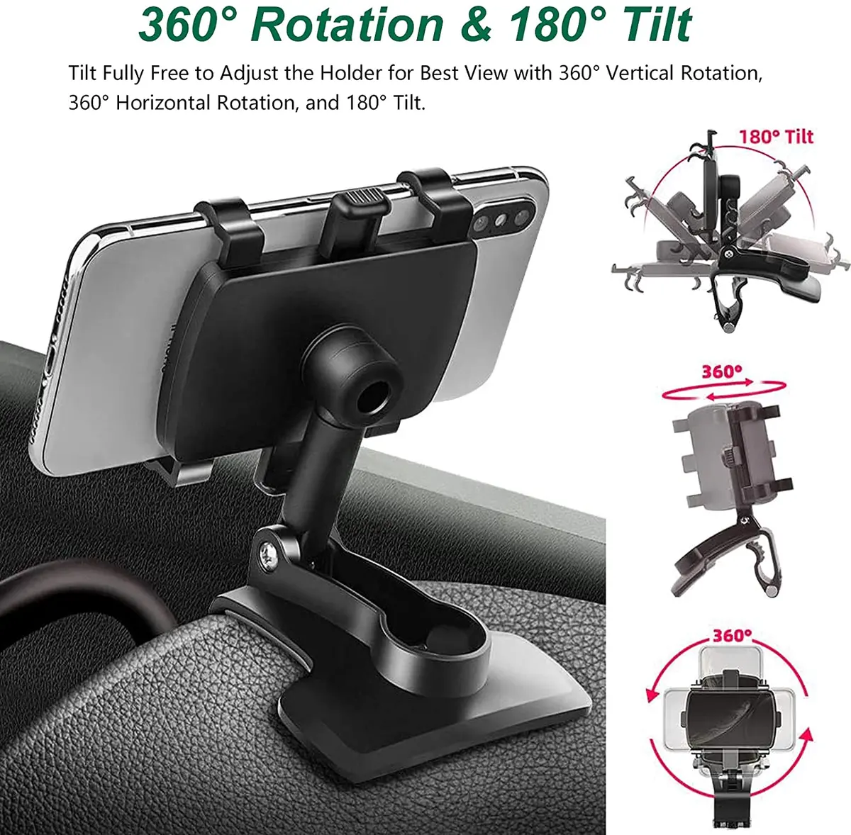 Universal Car Dashboard Phone Holder 2