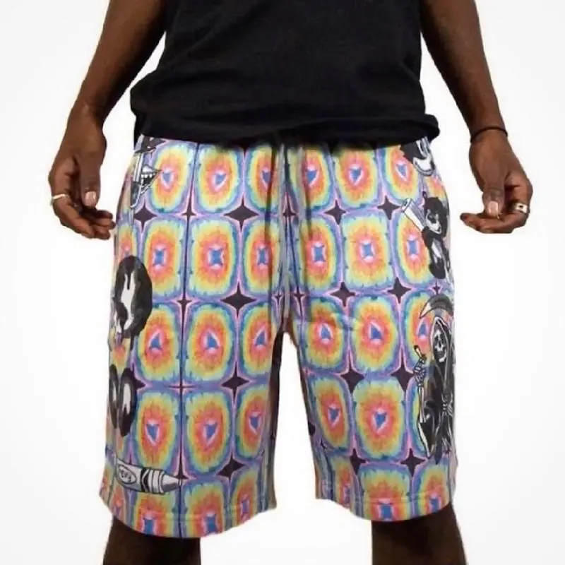 Trevy Metal Colorful Chaos Shorts 1