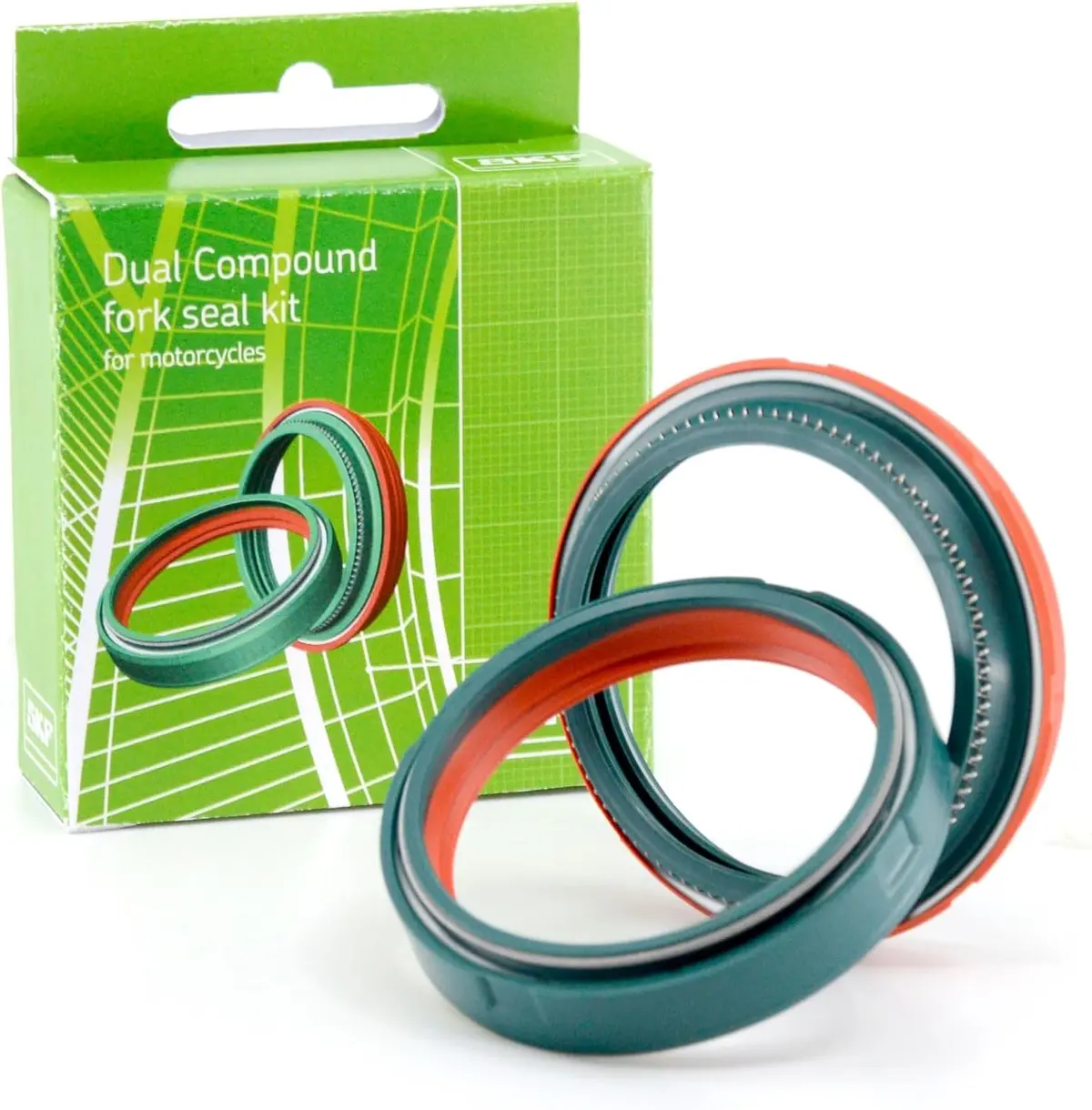 Skf Dual Compound Dirtbike Fork Oil/Dust Seals 1