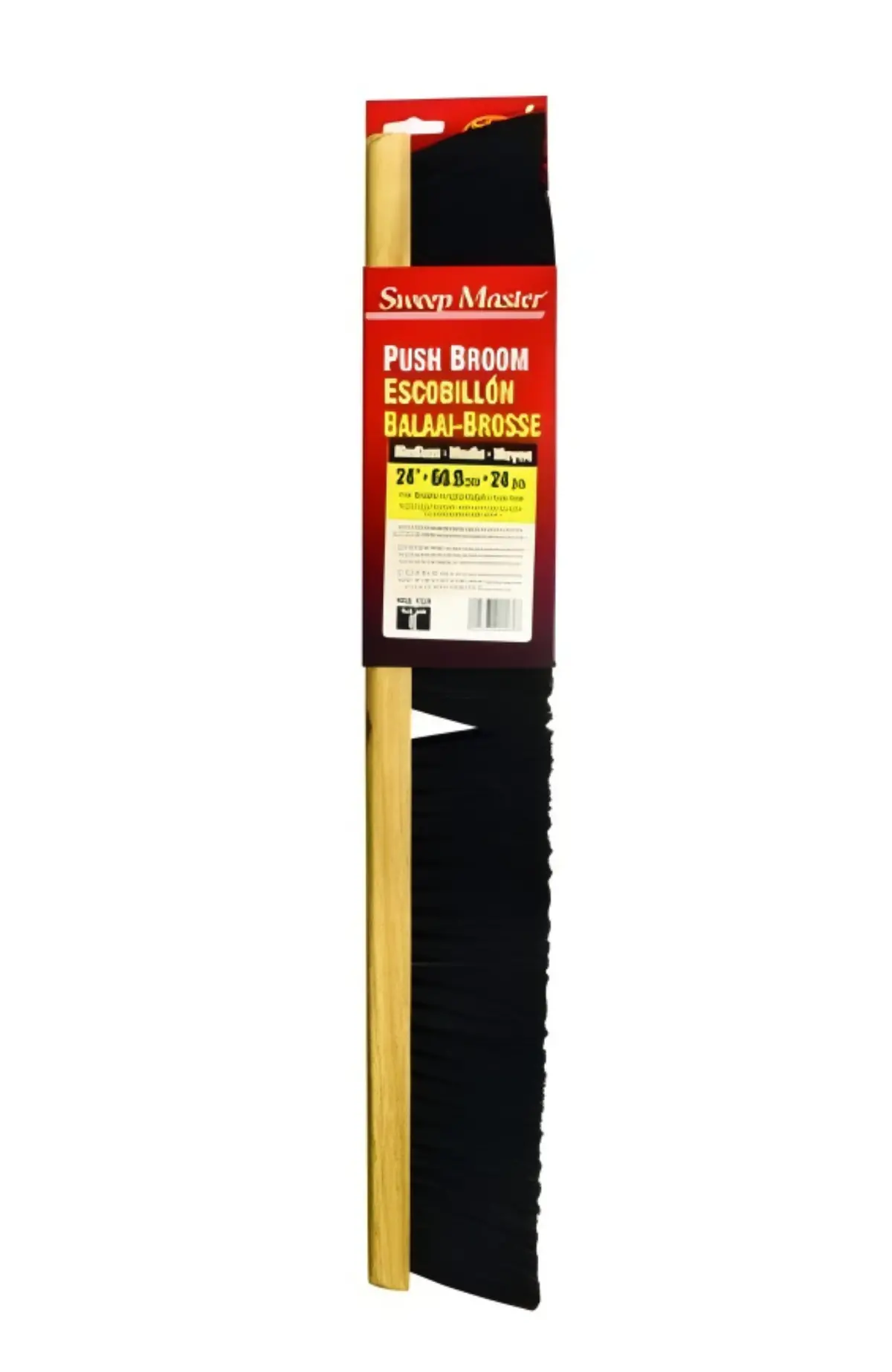 Sm Arnold Push Broom Stiff Bristles - 92-182 1