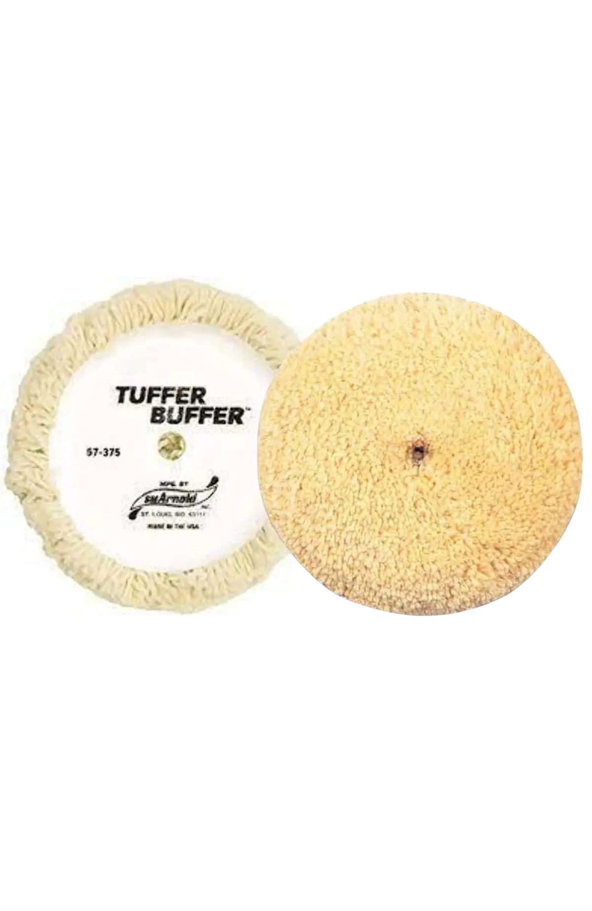 Sm Arnold Tuffer Buffer Standard Compounding / Buffing Pad - 57-375 1