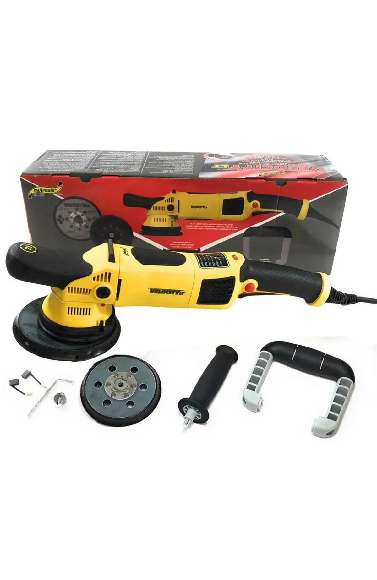 Sm Arnold Velocity Lt Long Throw Randiom Orbital Polisher - Vlt-021 1