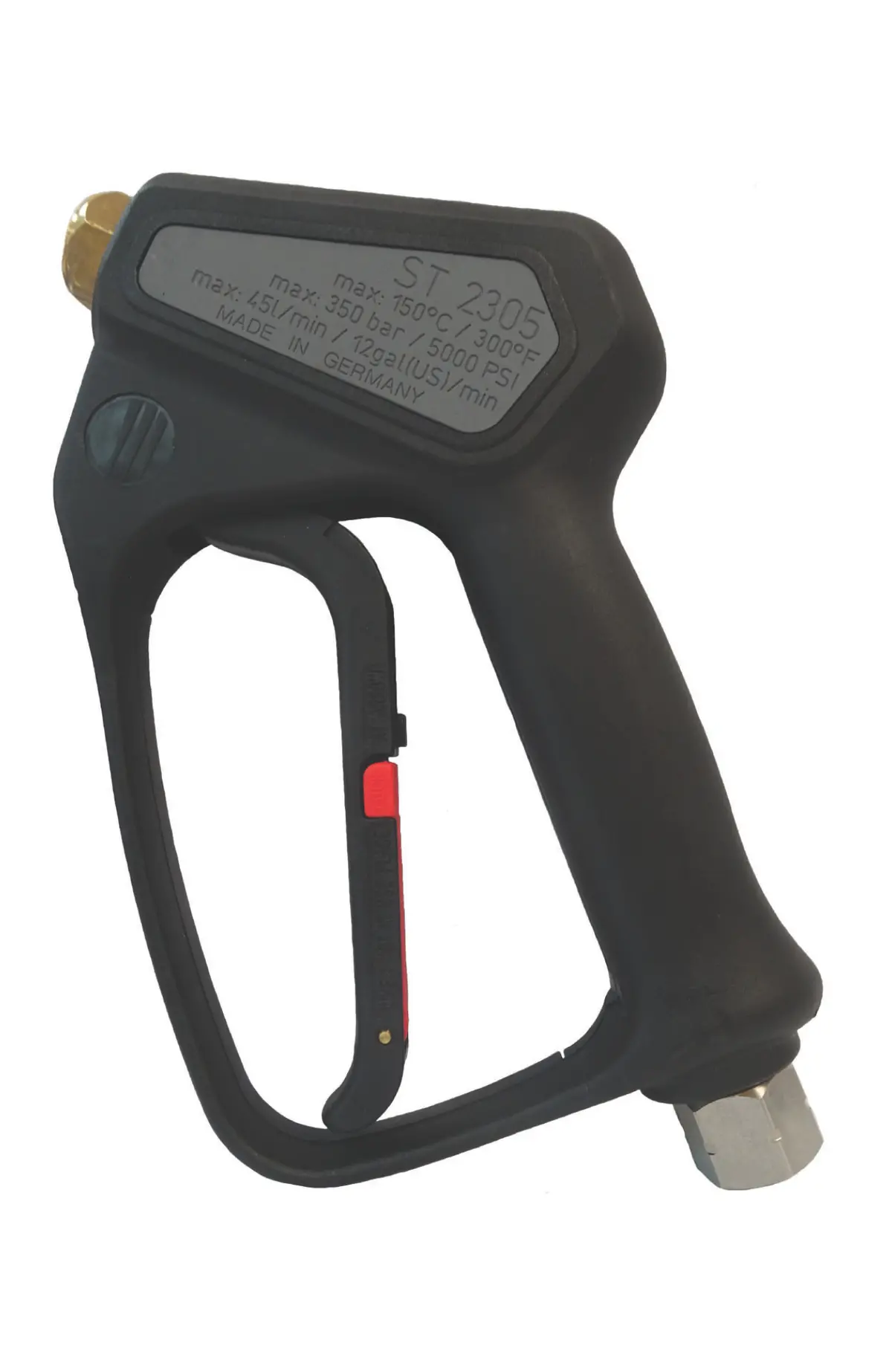 Suttner Hp Spray Gun 202305616 - St-2305 Black, 3/8" Fpt Swivel X 1/4" Fpt 1
