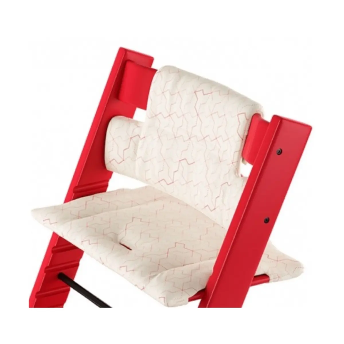 Cushion Tripp Trapp Geometric - Red 100349 Stokke 2