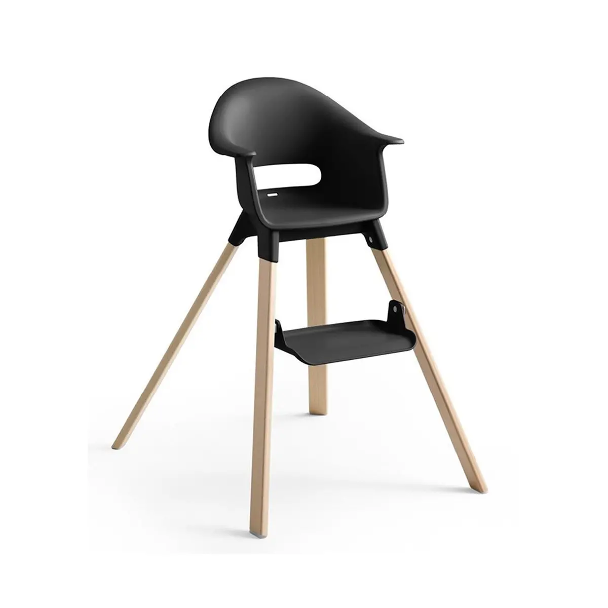 Silla Alta Clikk - Black Natural 552007 Stokke 2