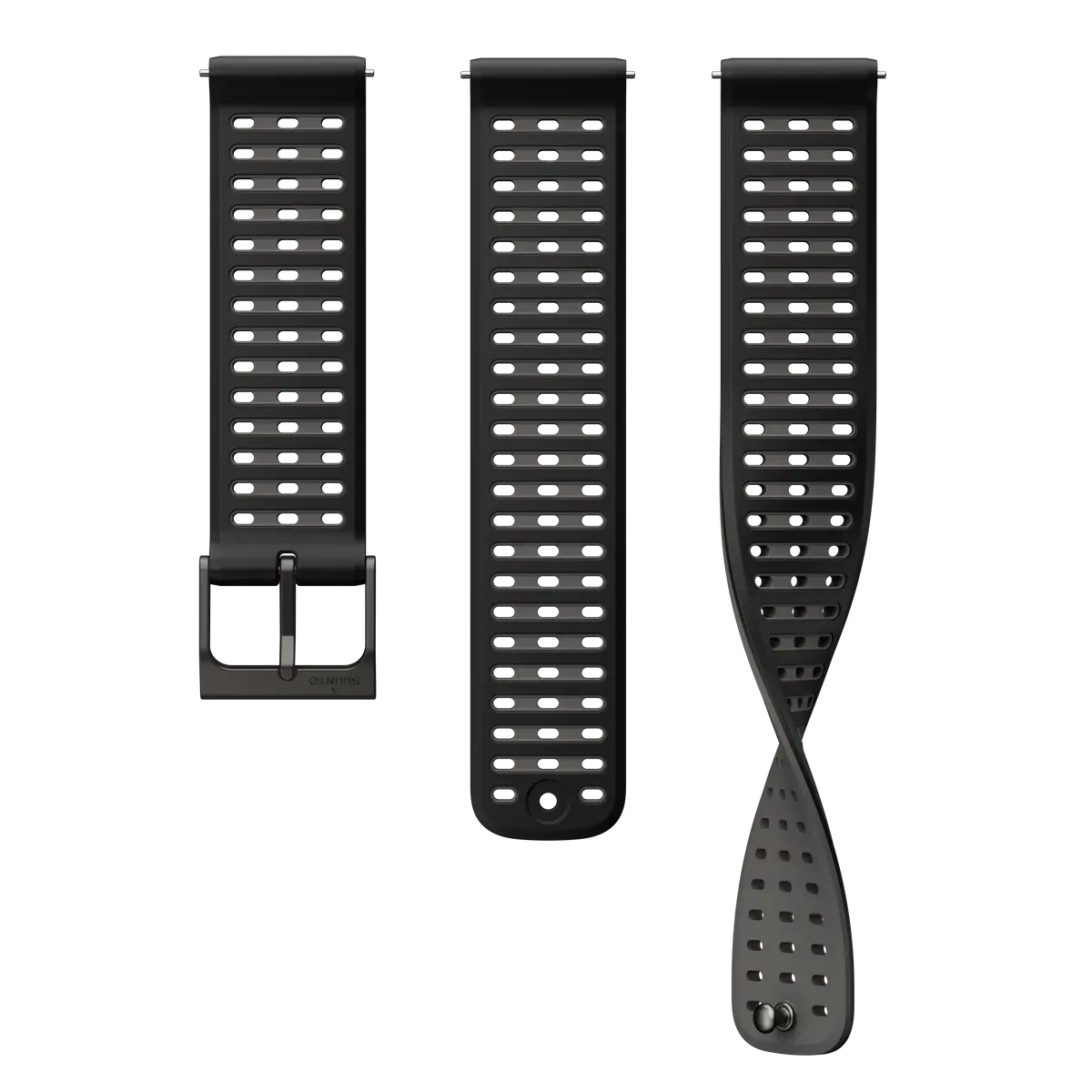 Suunto 22Mm Athletic 9 Silicone Strap Black S+M 1
