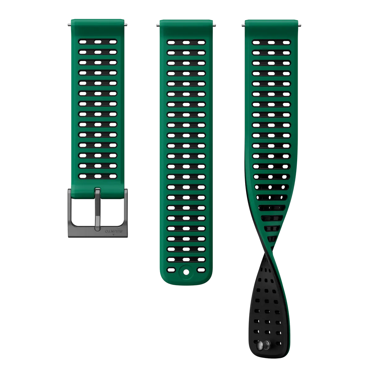 Suunto 22Mm Athletic 9 Silicone Strap Pine Green S+M 1