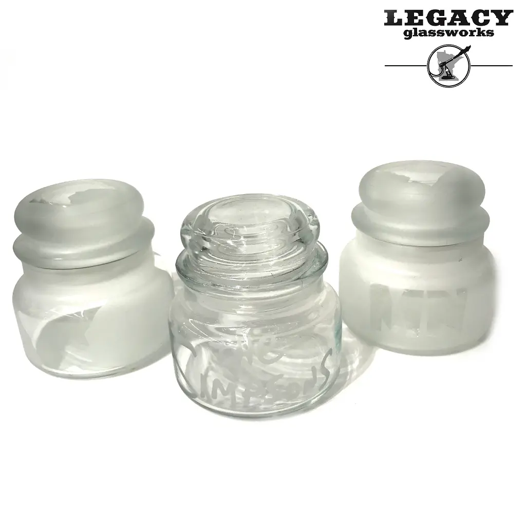 Sandblasted Jars 1
