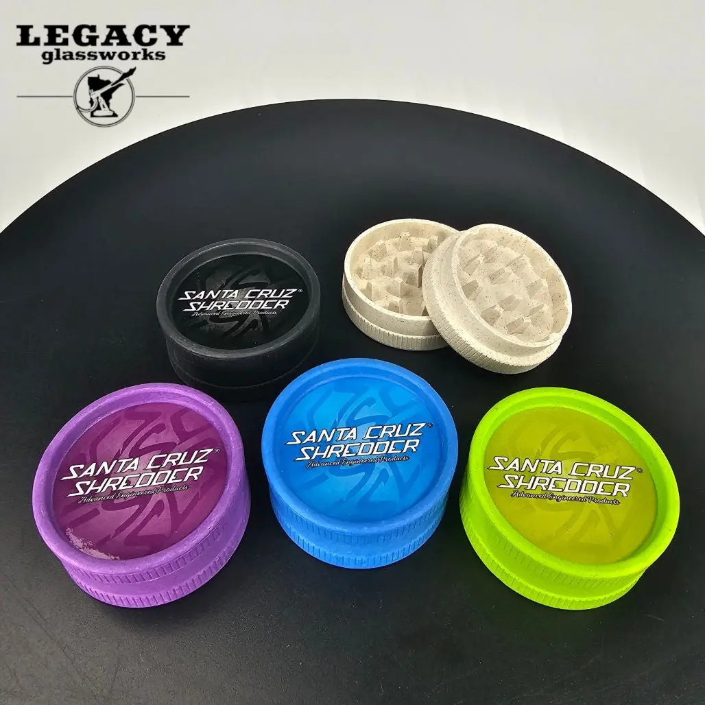 Santa Cruz Shredder – Premium 4-Piece Hemp Grinder - Image 2