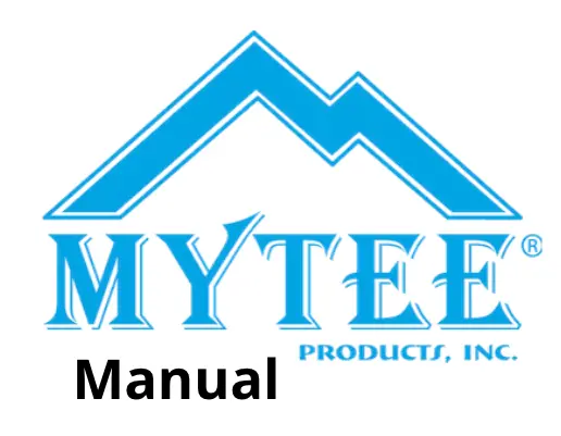 Mytee Manual -Ltd5 Speedster® Carpet Extractor 1