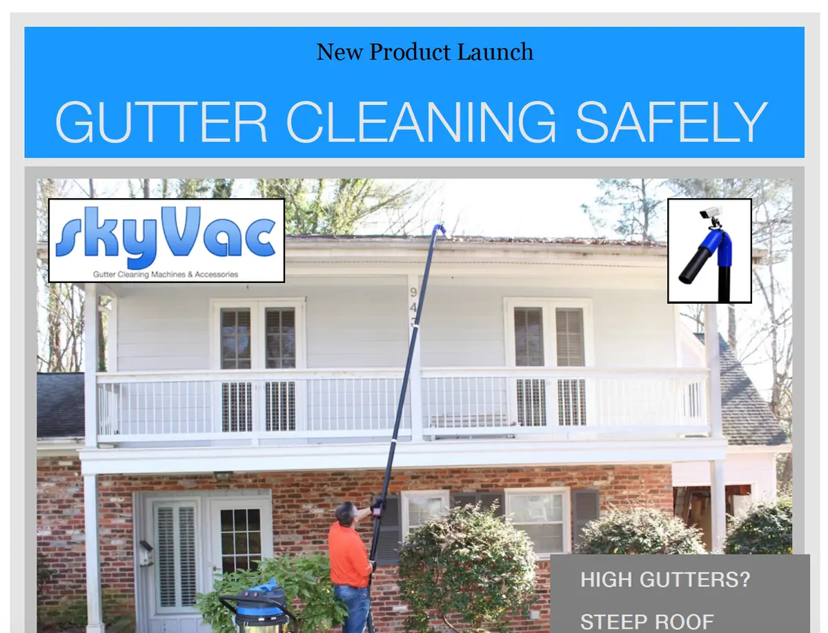 Skyvac®️ Flyer Gutter Cleaning 2 Pdf 1