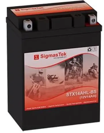 Deka Etx15l Motorcycle Battery (Replacement) 1