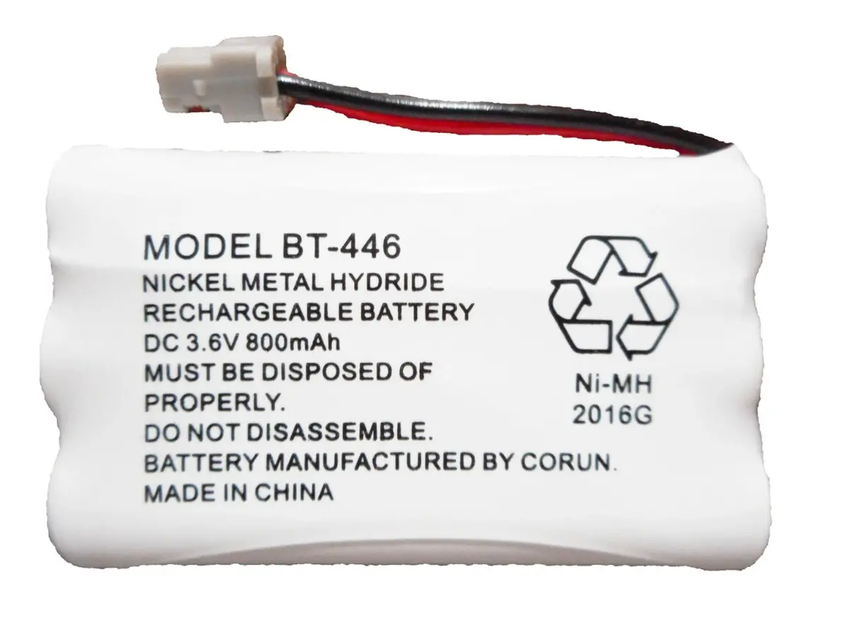 Bt-446 / Bt-1004 / Bt-1005 Rechargeable Cordless Phone Battery –  Compatible With Ge, Uniden Models 1