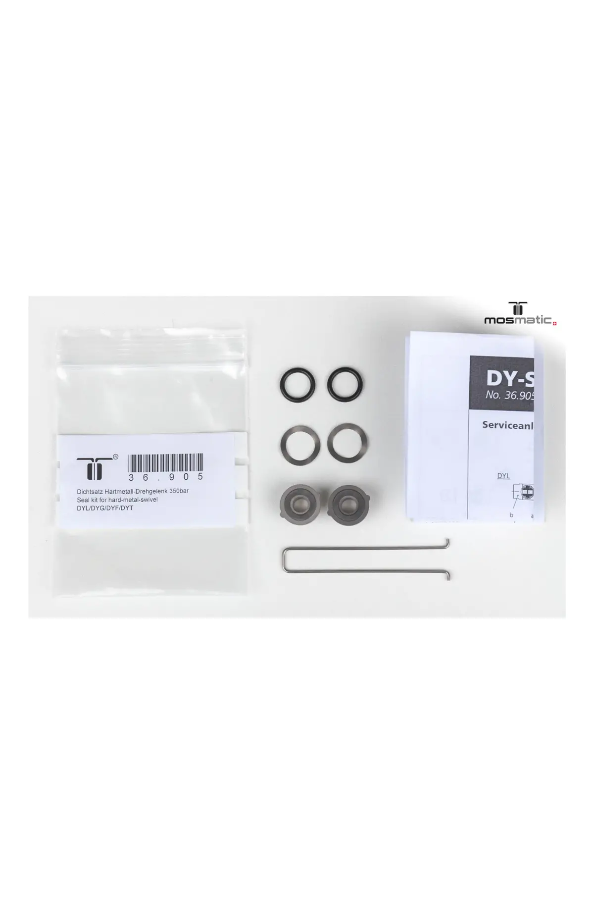 Mosmatic - Dyl/Dyg/Dyf/Dyw/Dyci/Dydi/Dyt/Dyu Swivel Seal Kit - 36.905 - Nw 1/4" 1