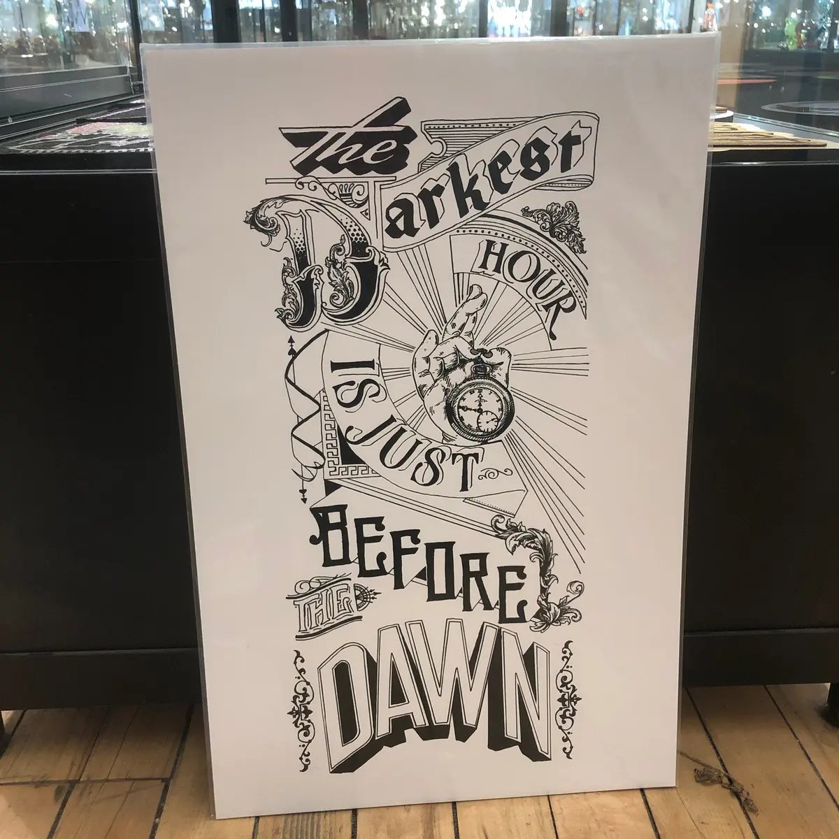 Sheva Darkest Hour Print 1
