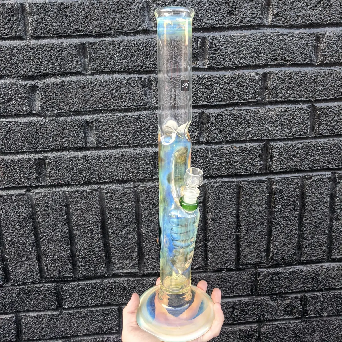 Sky Glass Old School Straight Tube 1