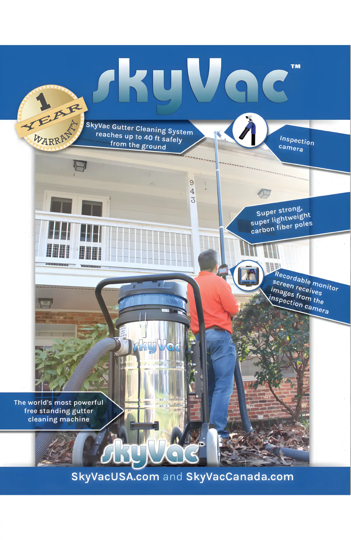Skyvac®️ Gutter Cleaning Flyer 1