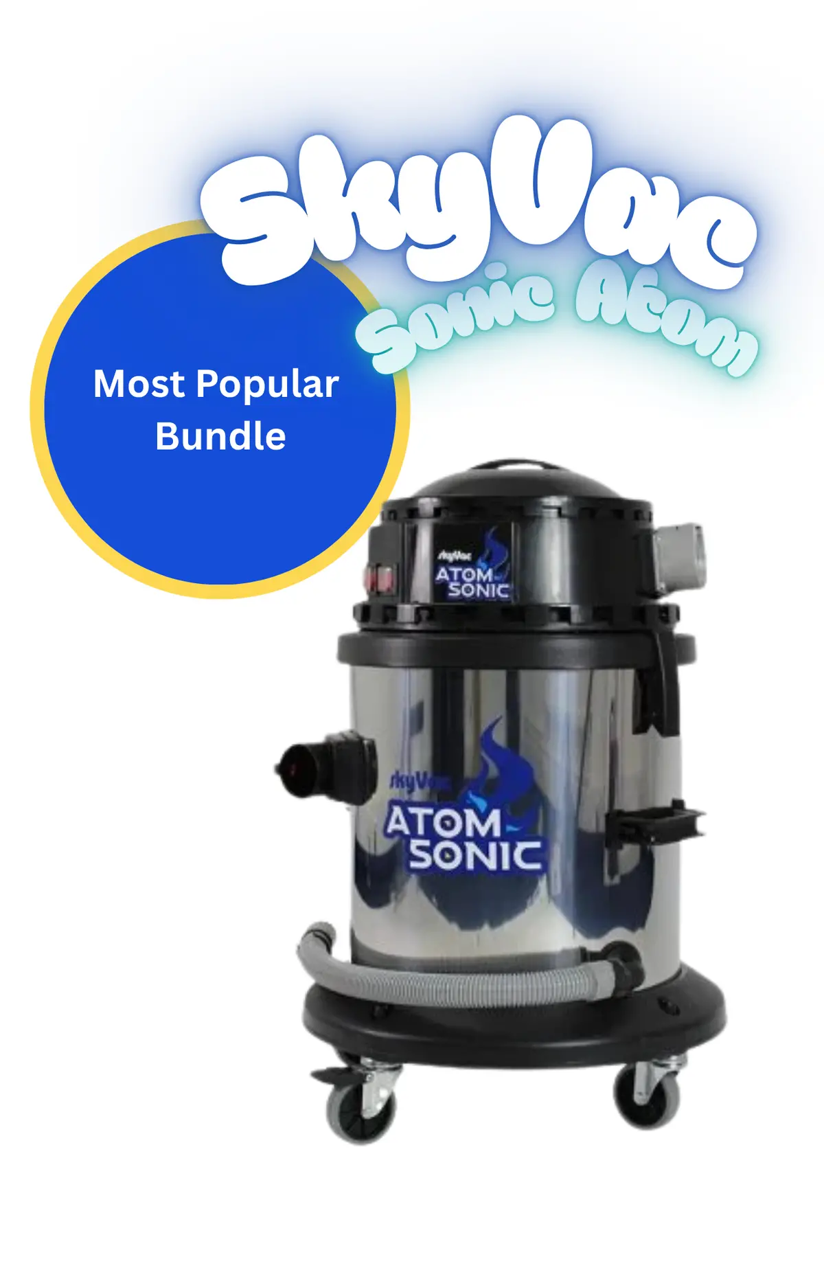 Skyvac® Sonic Atom Gutter Vac Most Popular Bundle 1