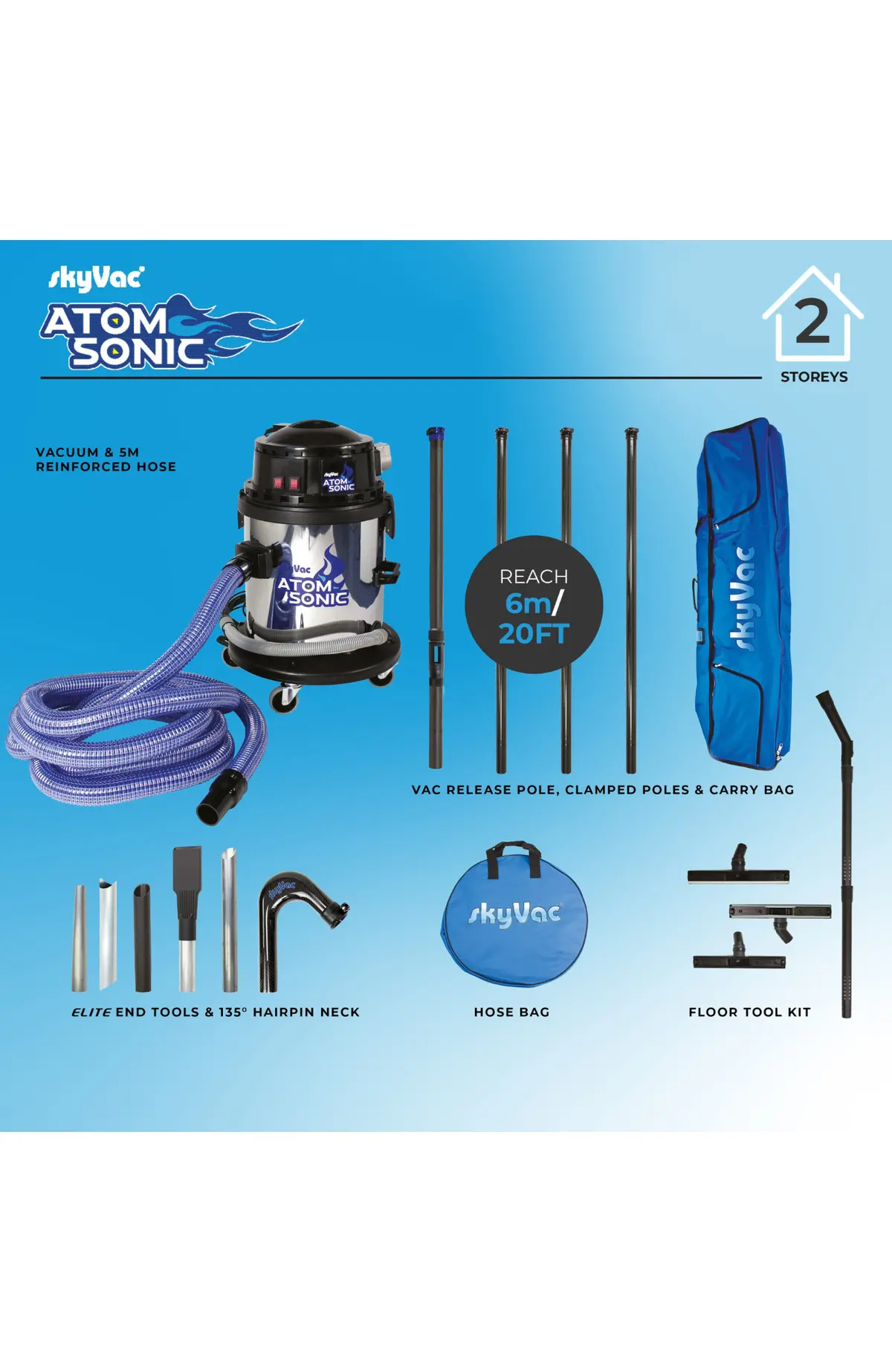 Skyvac® Sonic Atom (You Choose) 1