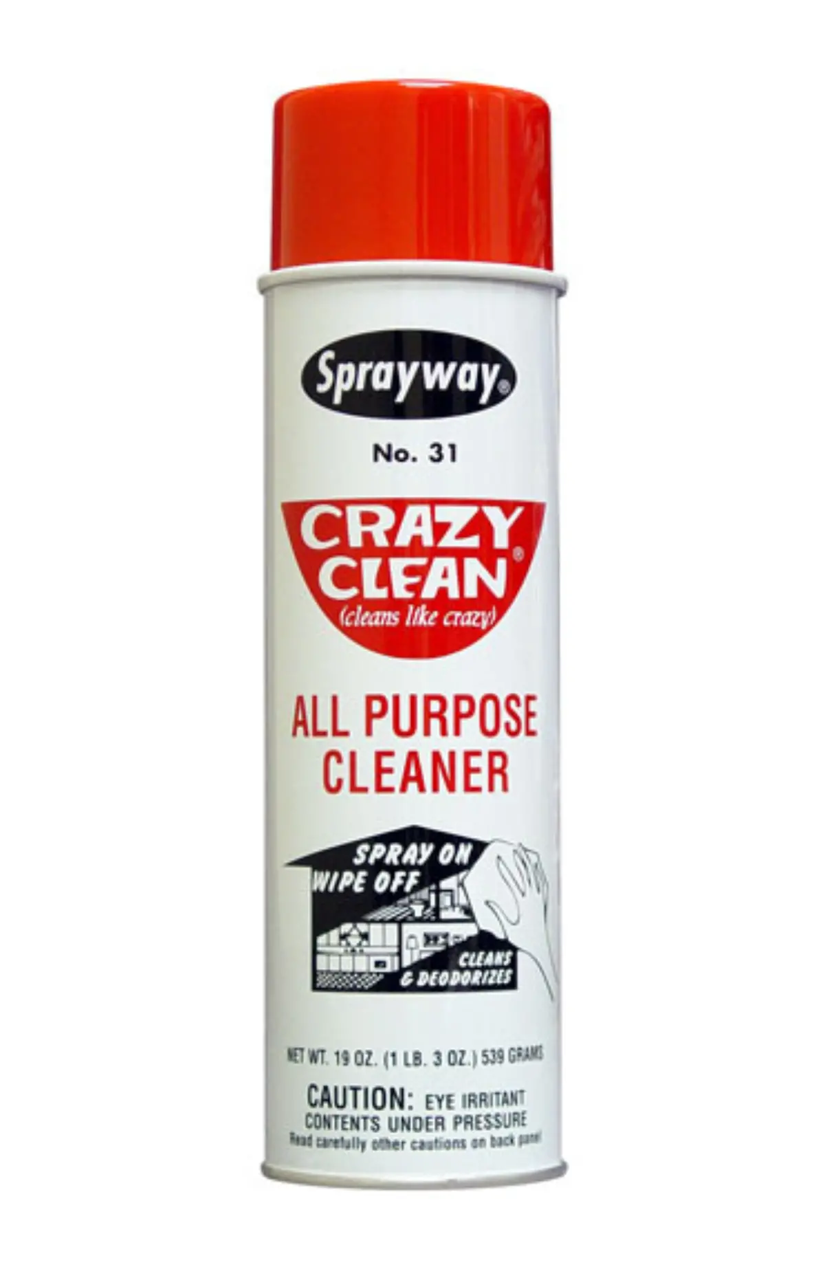Sprayway - Crazy Clean All Purpose Cleaner - 19 Oz - Sw031 1