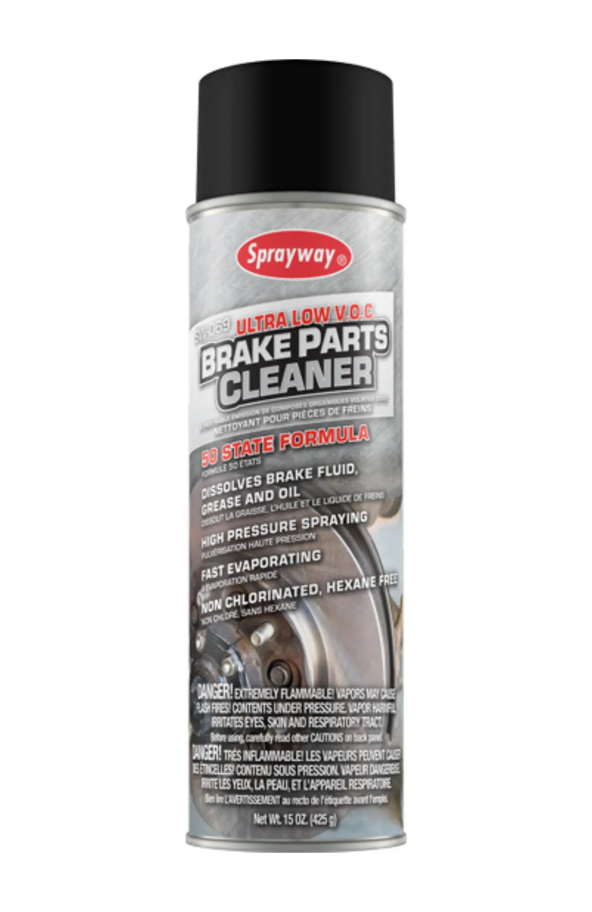 Sprayway - Brake Parts Cleaner Ultra Low Voc - 15 Oz - Sw069 1