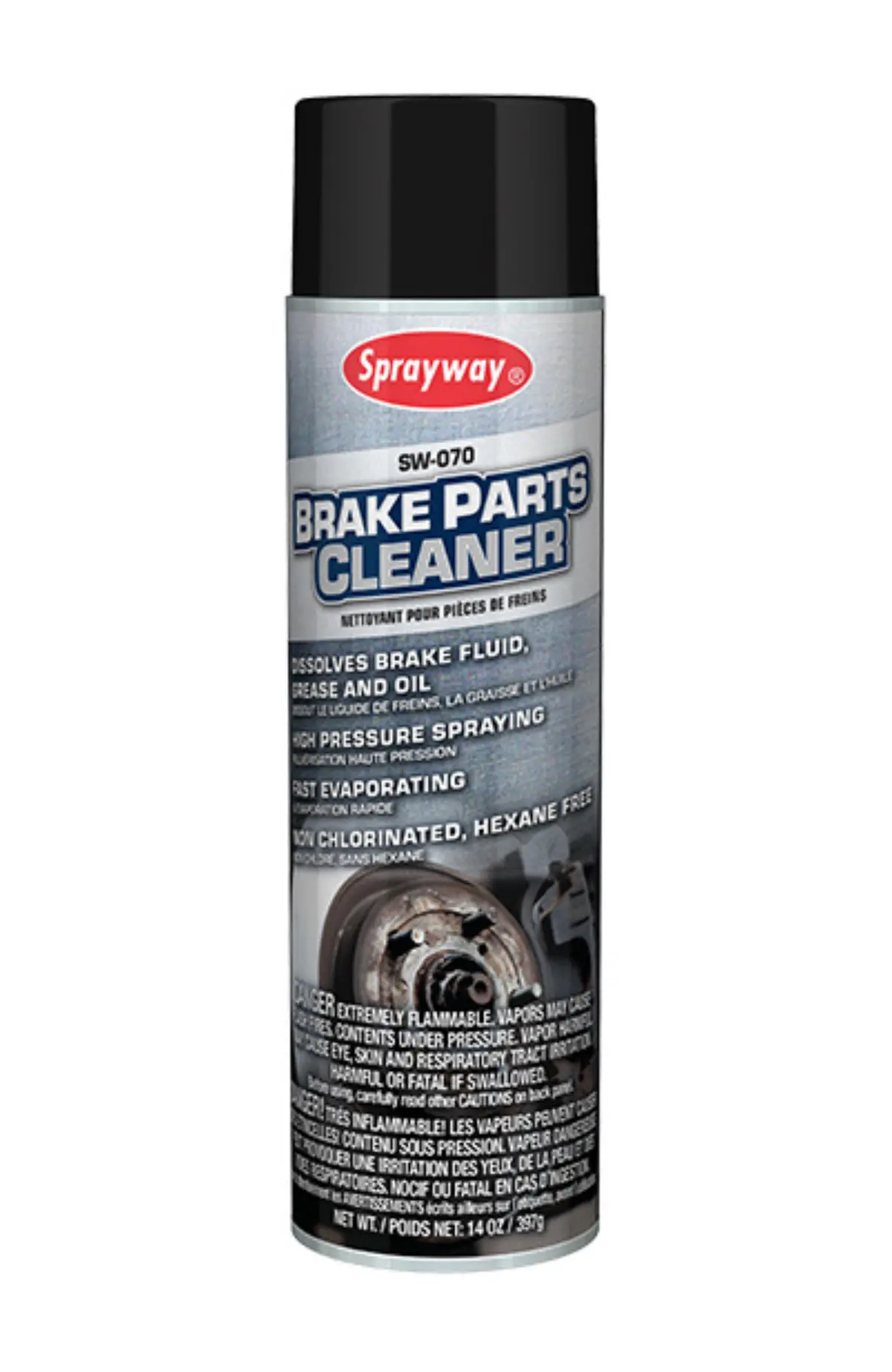 Sprayway - Brake Parts Cleaner - 14 Oz - Sw070 1