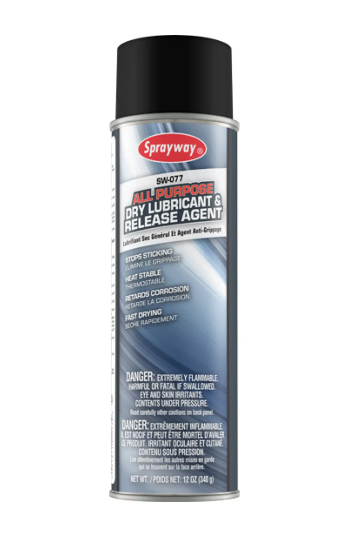 Sprayway - All Purpose Dry Lubricant & Release Agent - 12 Oz - Sw077 1