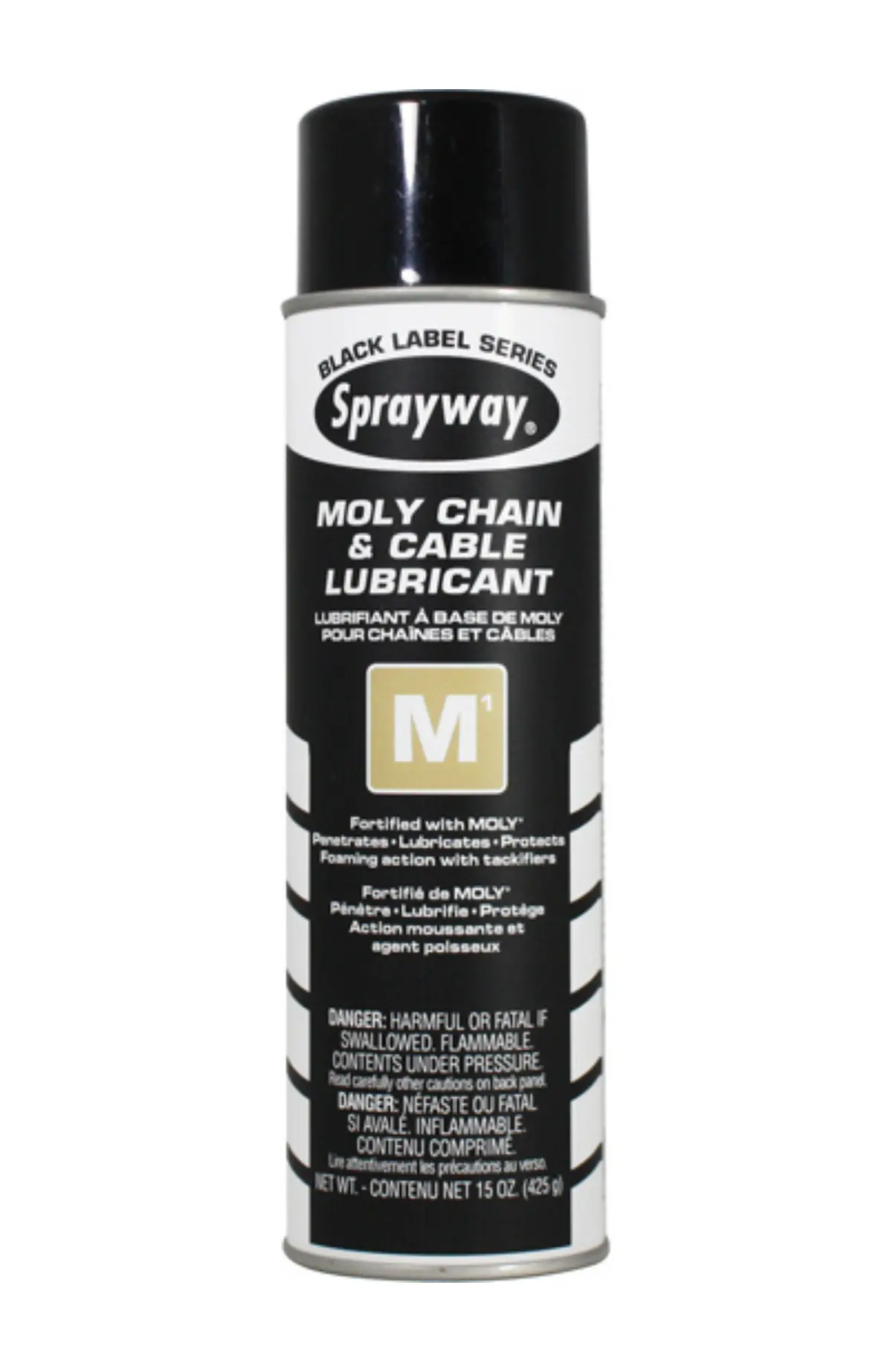 Sprayway - M1 Moly Chain & Cable Lubricant - 15 Oz. - Sw291 1